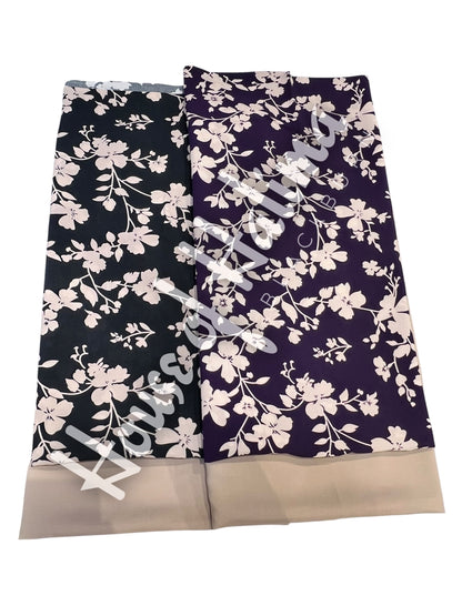 Viscose (lilan) print 2pcs