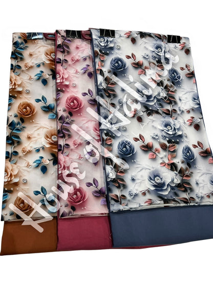 Viscose (lilan) print 2pcs