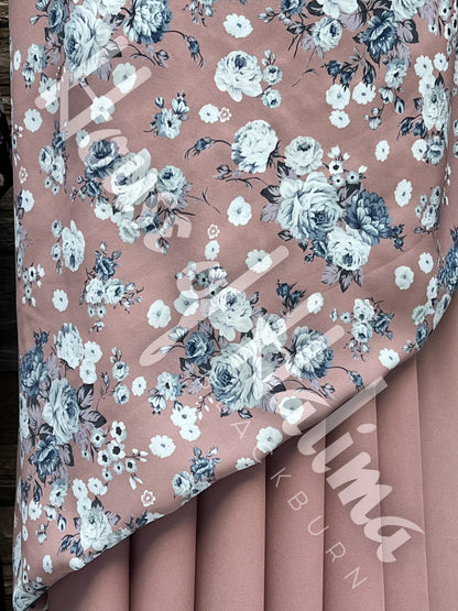 Indonesian georgette print 2pcs