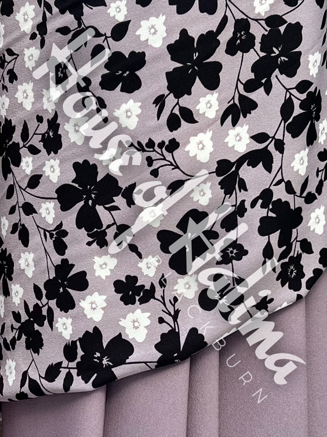 Moss crepe print 2pcs