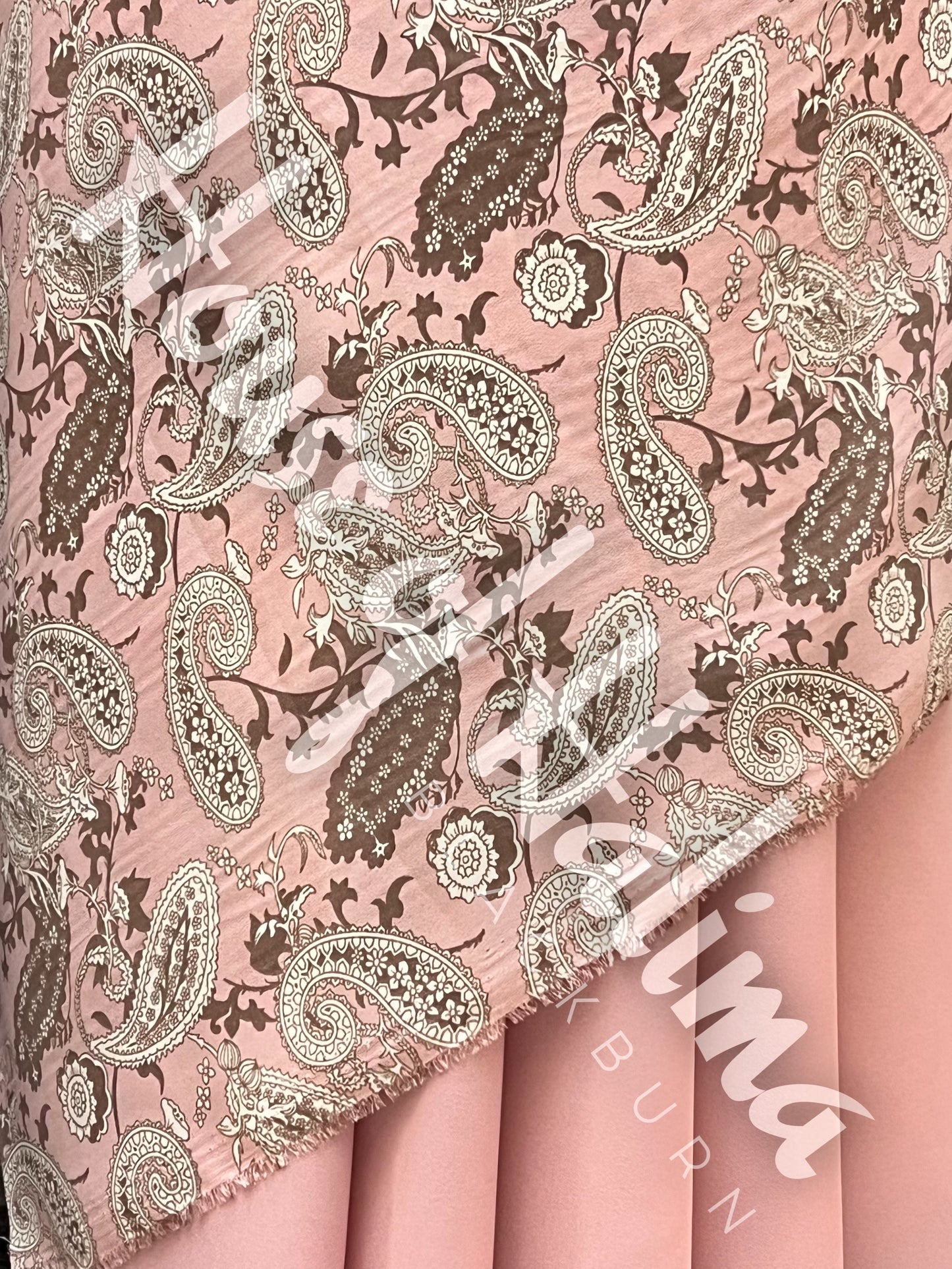 Indonesian georgette print 2pcs