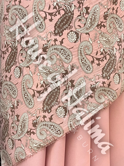Indonesian georgette print 2pcs