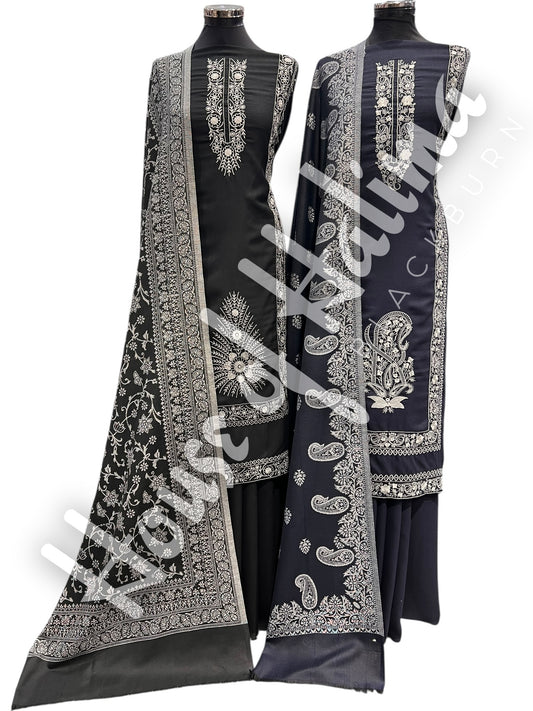 Embroidered alpines 3pcs