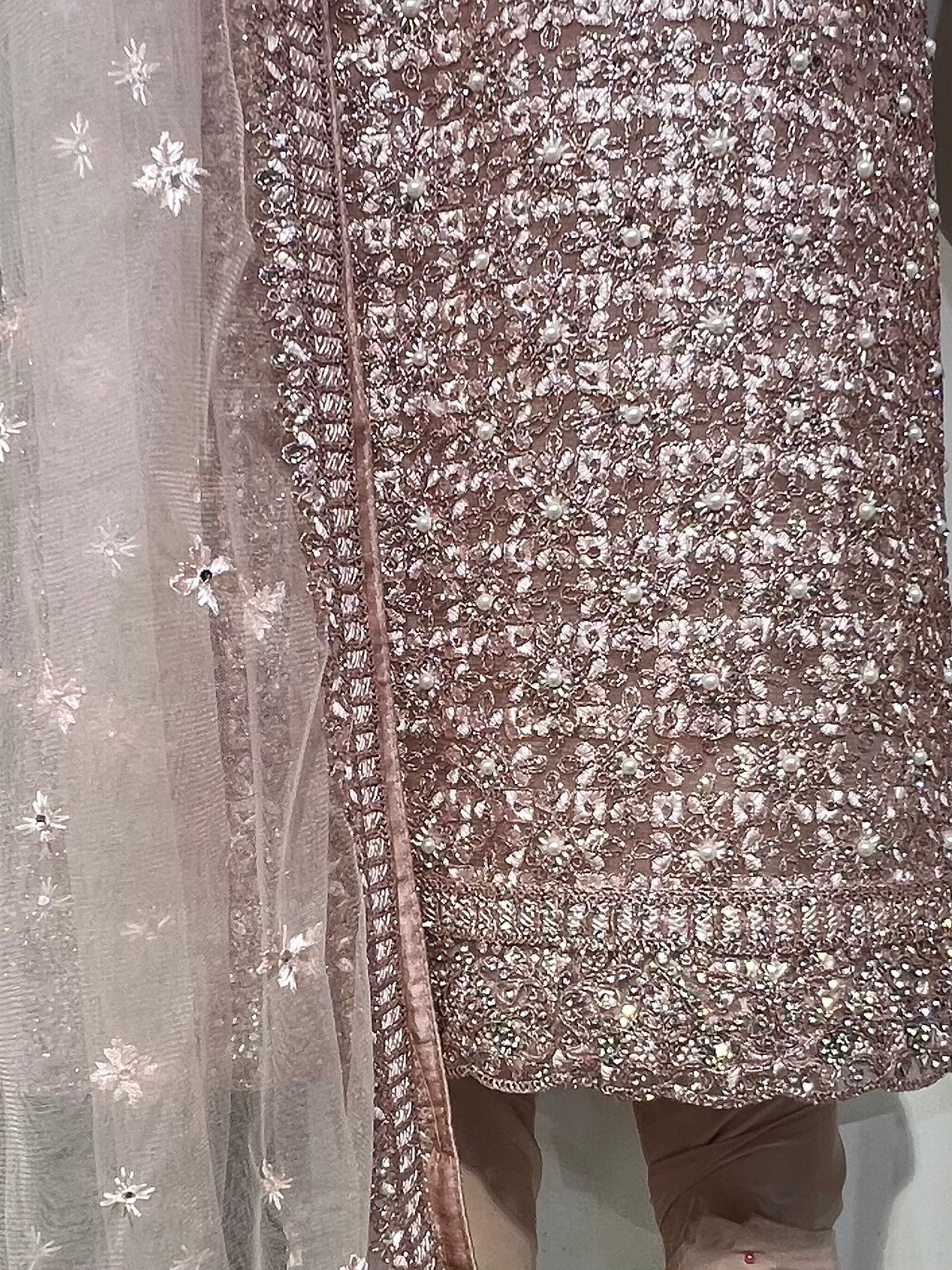 Partywear fancy net 4pcs