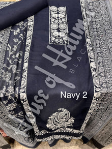 Embroidered alpines 3pcs