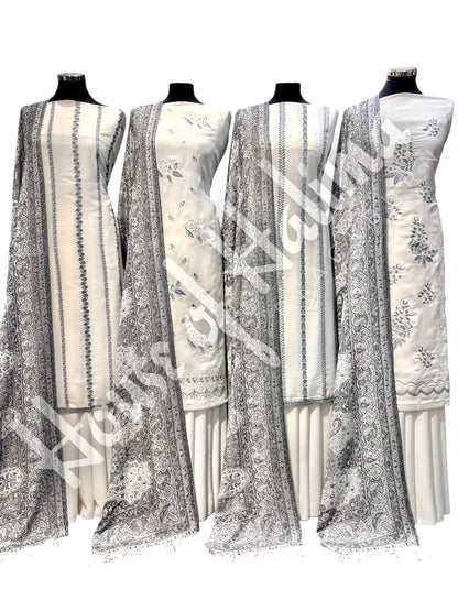 Embroidered alpines 3pcs