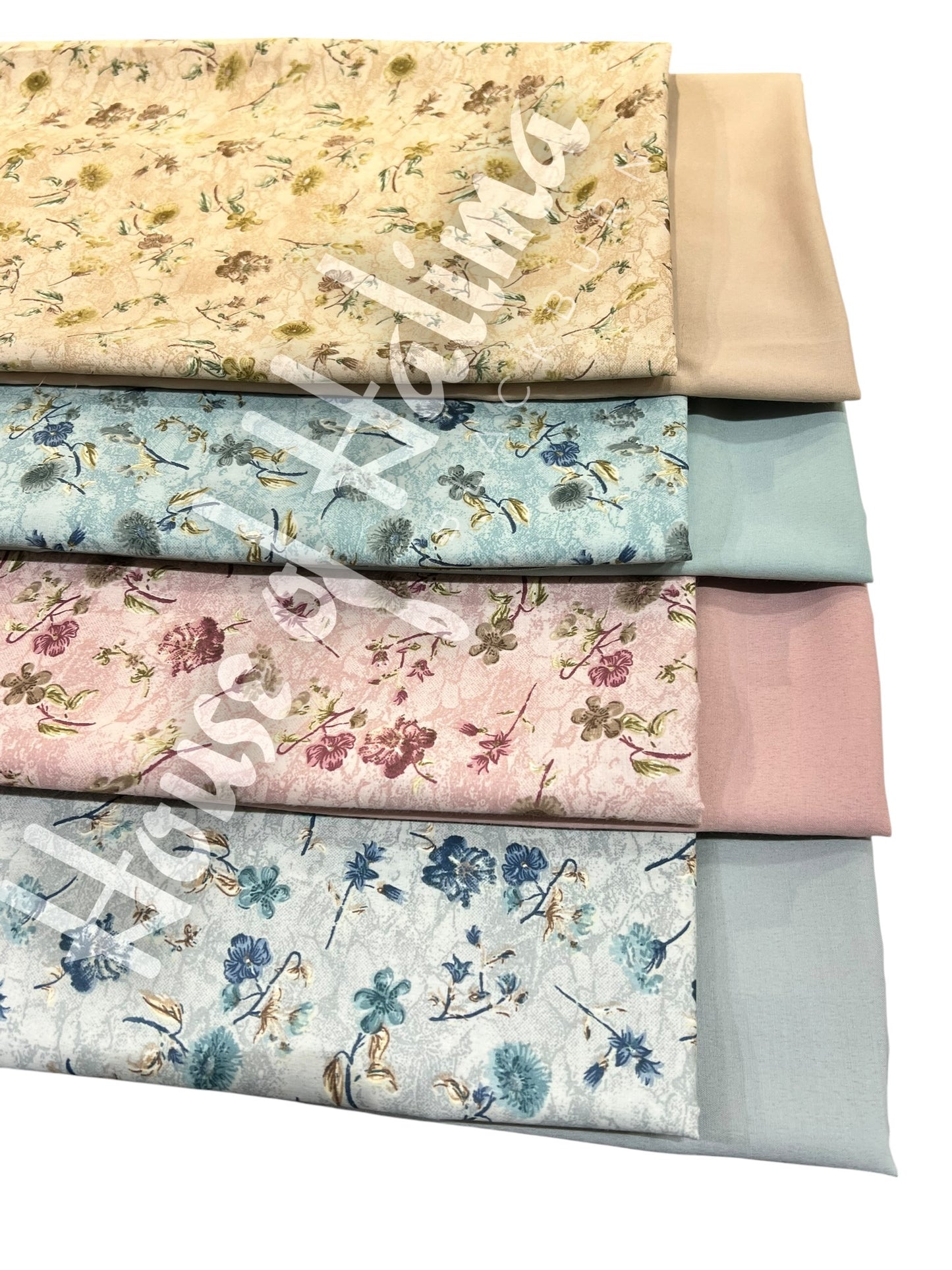 Printed cottons 3pcs