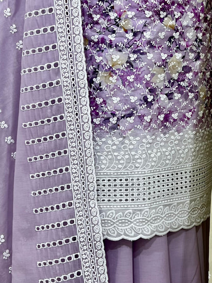 Embroidered cottons 3pcs