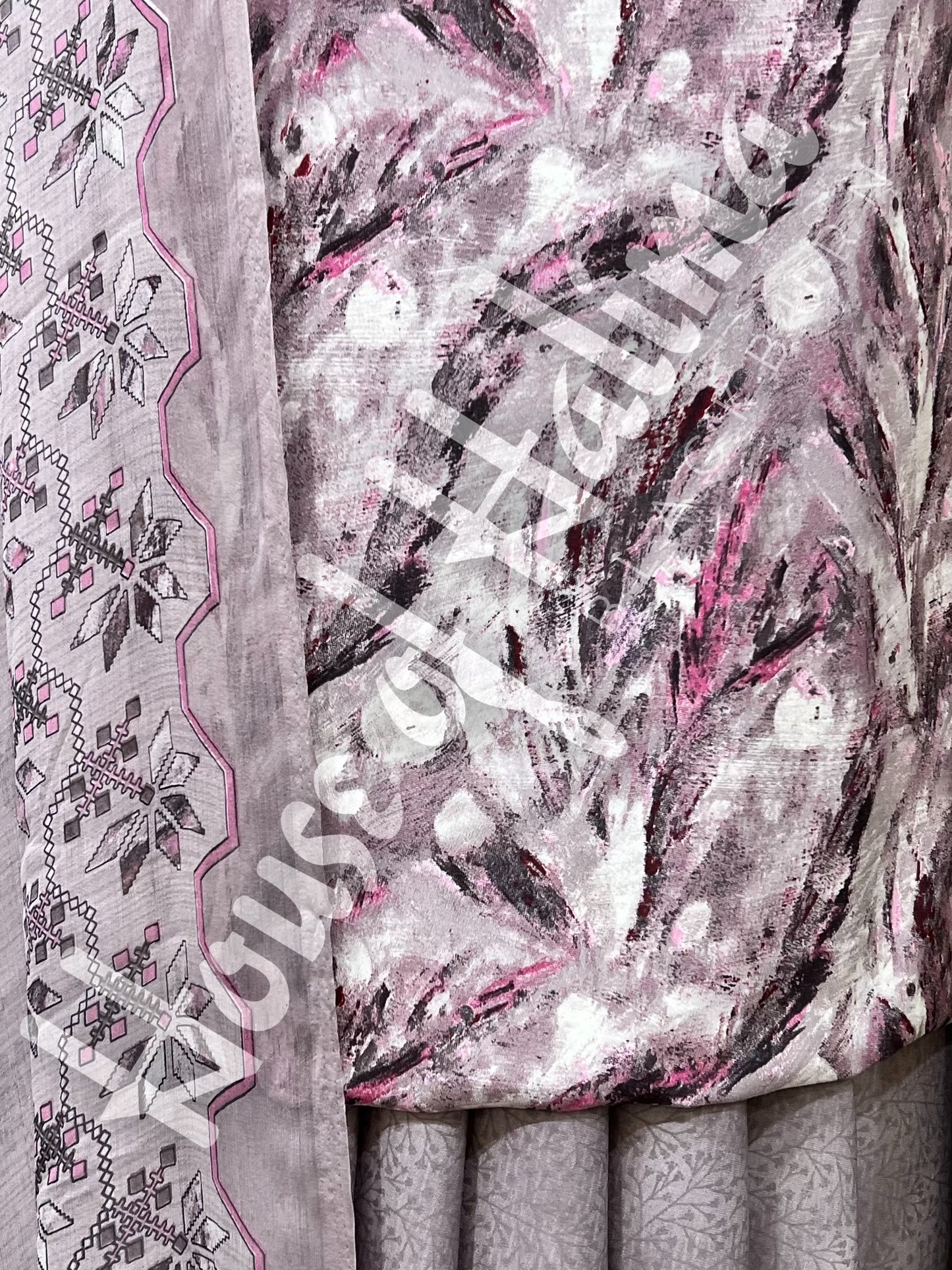 Premium quality french crepe print 3pcs
