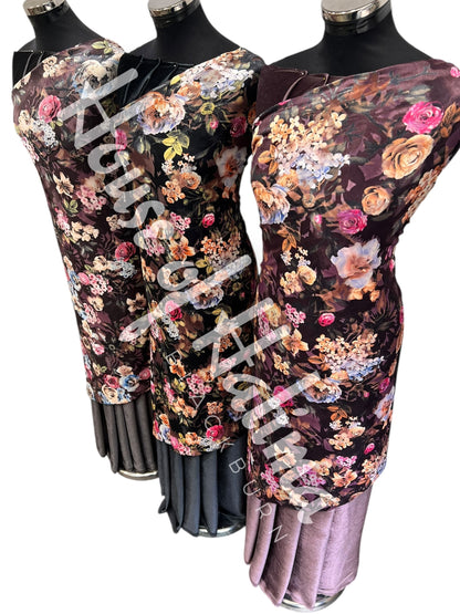 Korean velvet plachi 2pcs