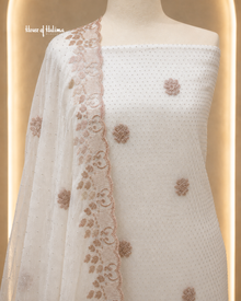 Gold Embroidered Shisha Silk 4 Piece Asian Occasionwear Suit