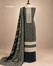 Paisley Embroidered 3-Piece Unstitched Suit