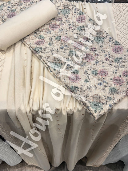 Chikankari pastel alpines 3pcs (D.123)