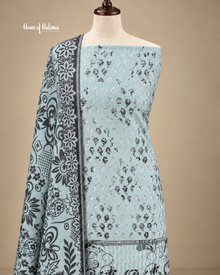 Alpine 3-Piece Monochrome Embroidered Unstitched Suit