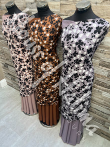 Moss crepe print 2pcs