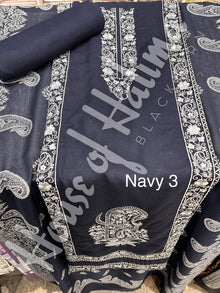 Embroidered alpines 3pcs