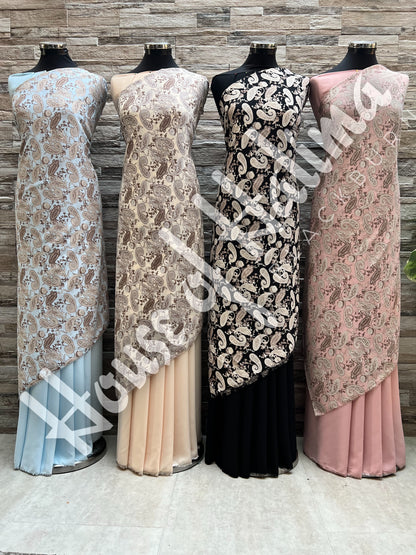 Indonesian georgette print 2pcs