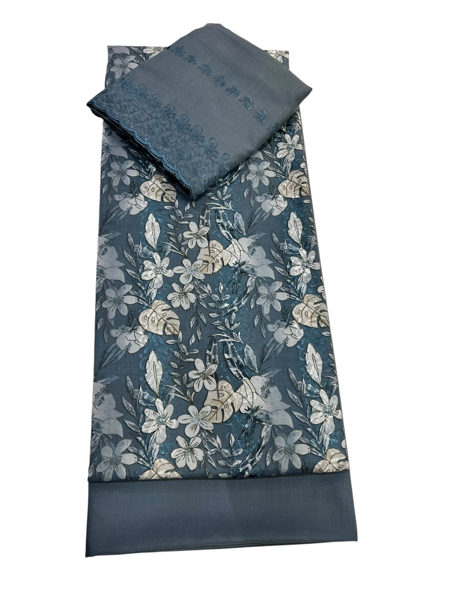 Embroidered cotton 3pcs