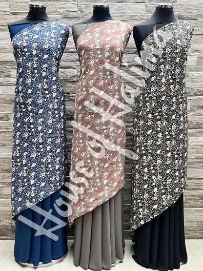 Indonesian georgette print 2pcs