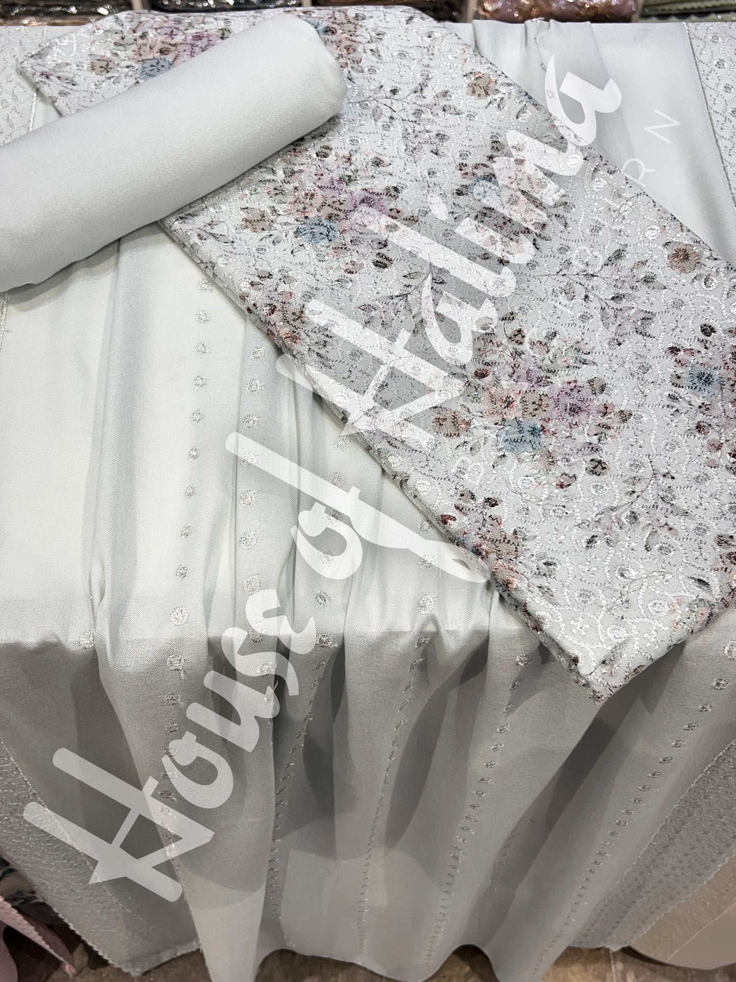 Chikankari pastel alpines 3pcs (D.106)