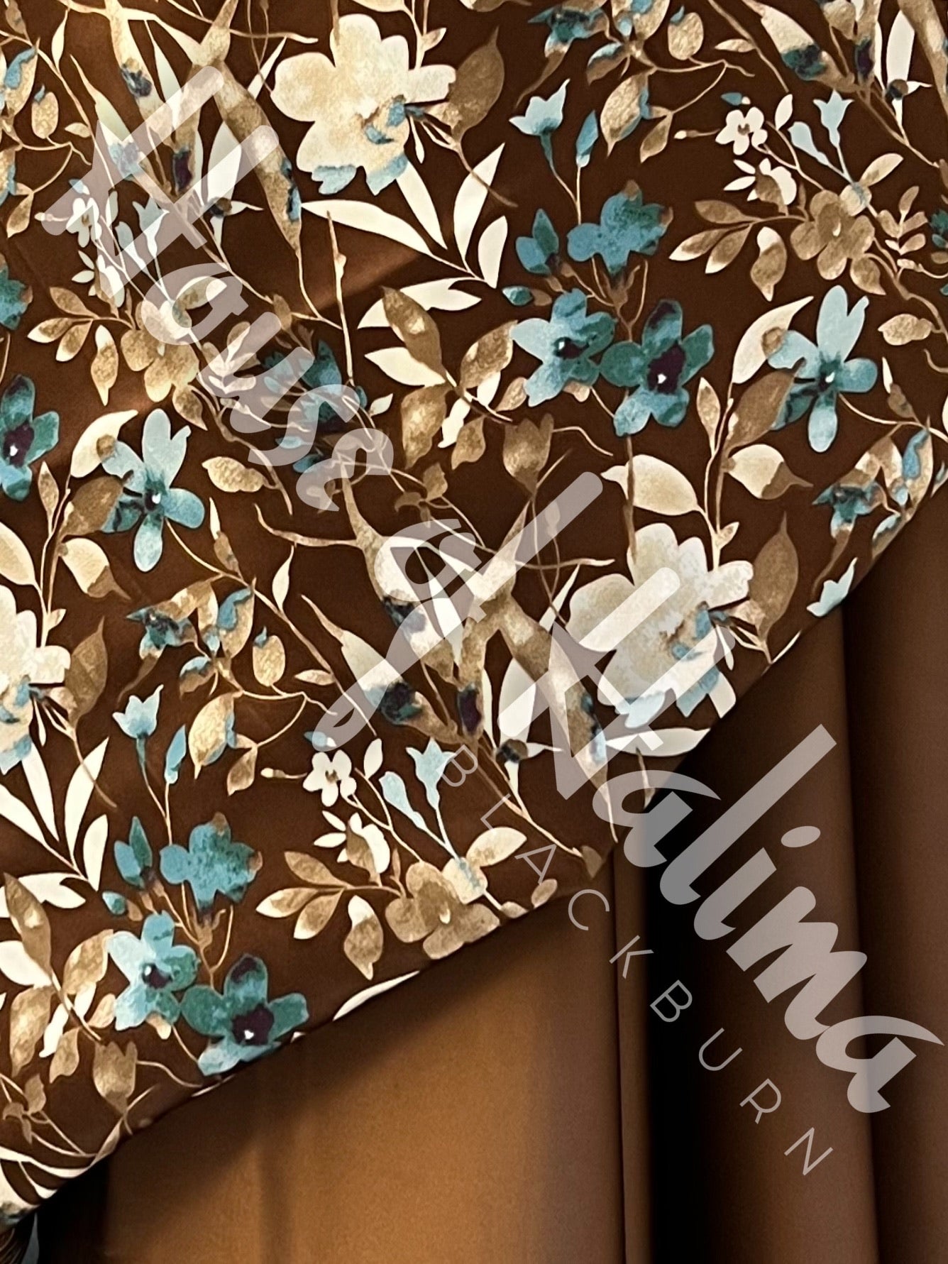 Silky satin print 2pcs