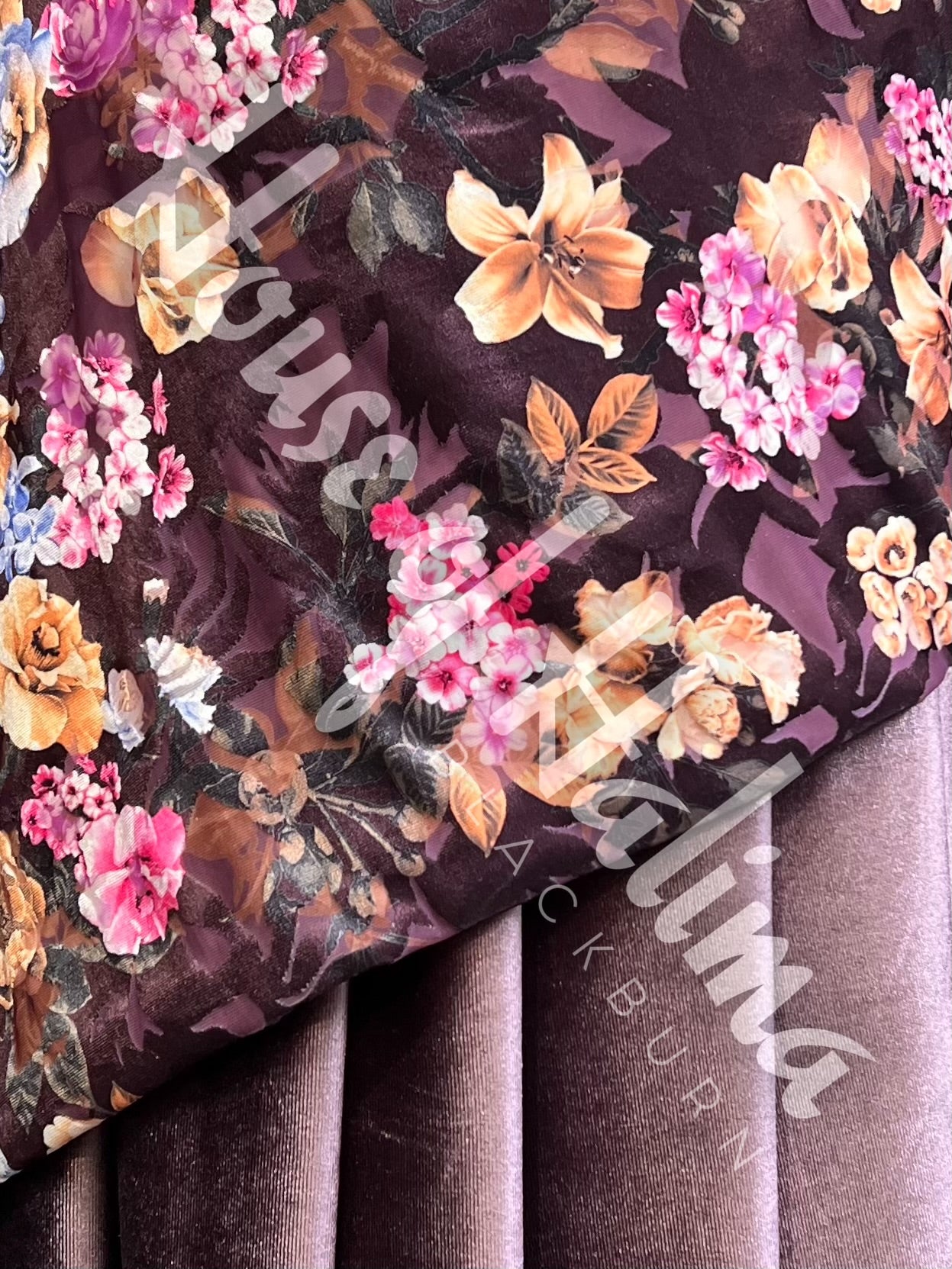 Korean velvet plachi 2pcs