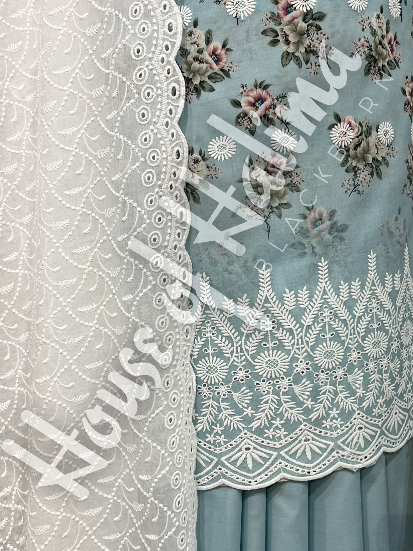 Chikankari cottons 3pcs