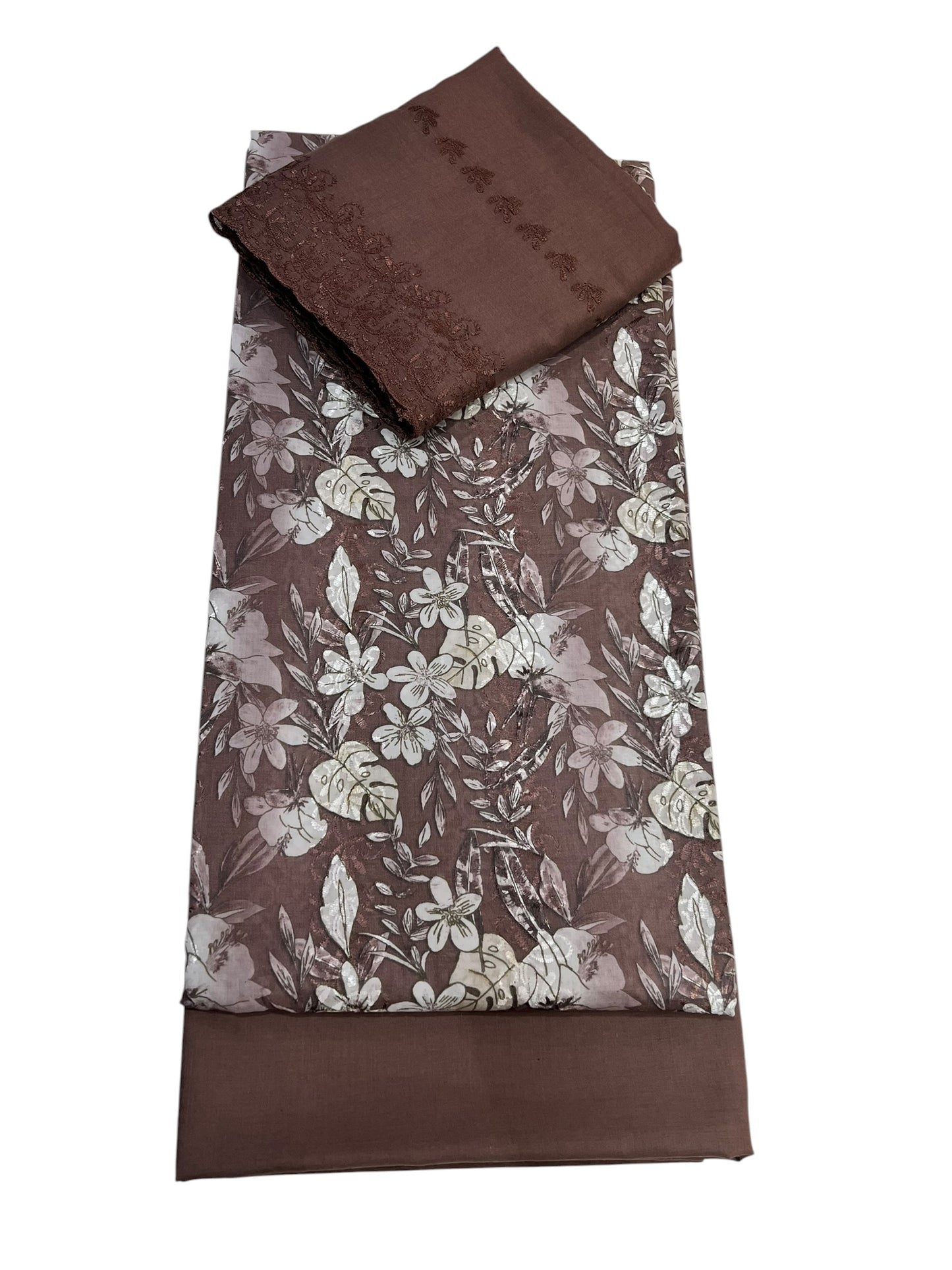 Embroidered cotton 3pcs