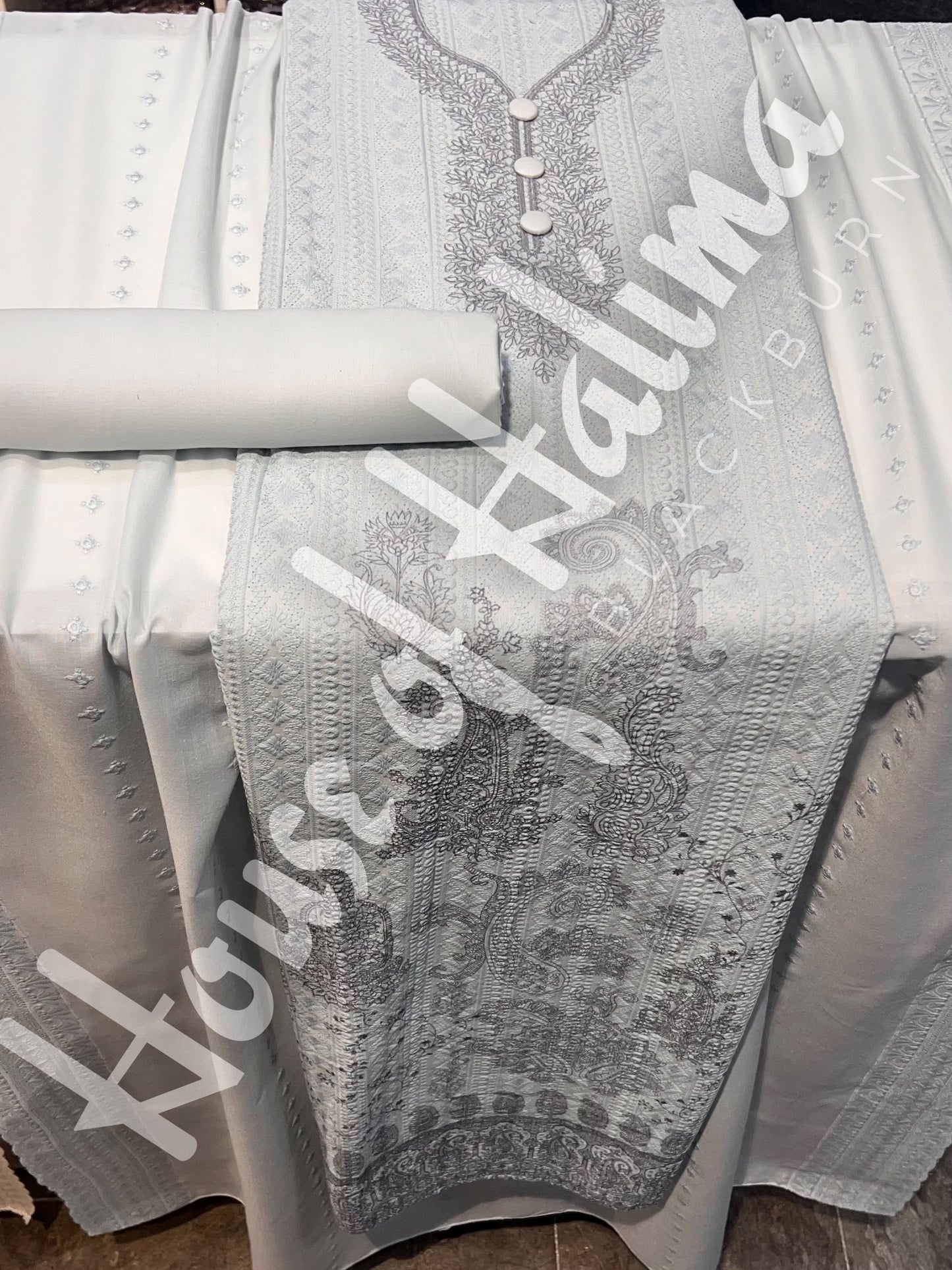 Chikankari cottons 3pcs