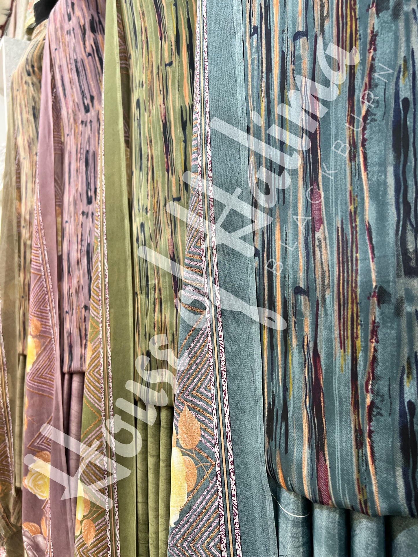 French crepe print 3pcs