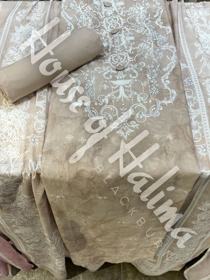 Embroidered cotton 3pcs