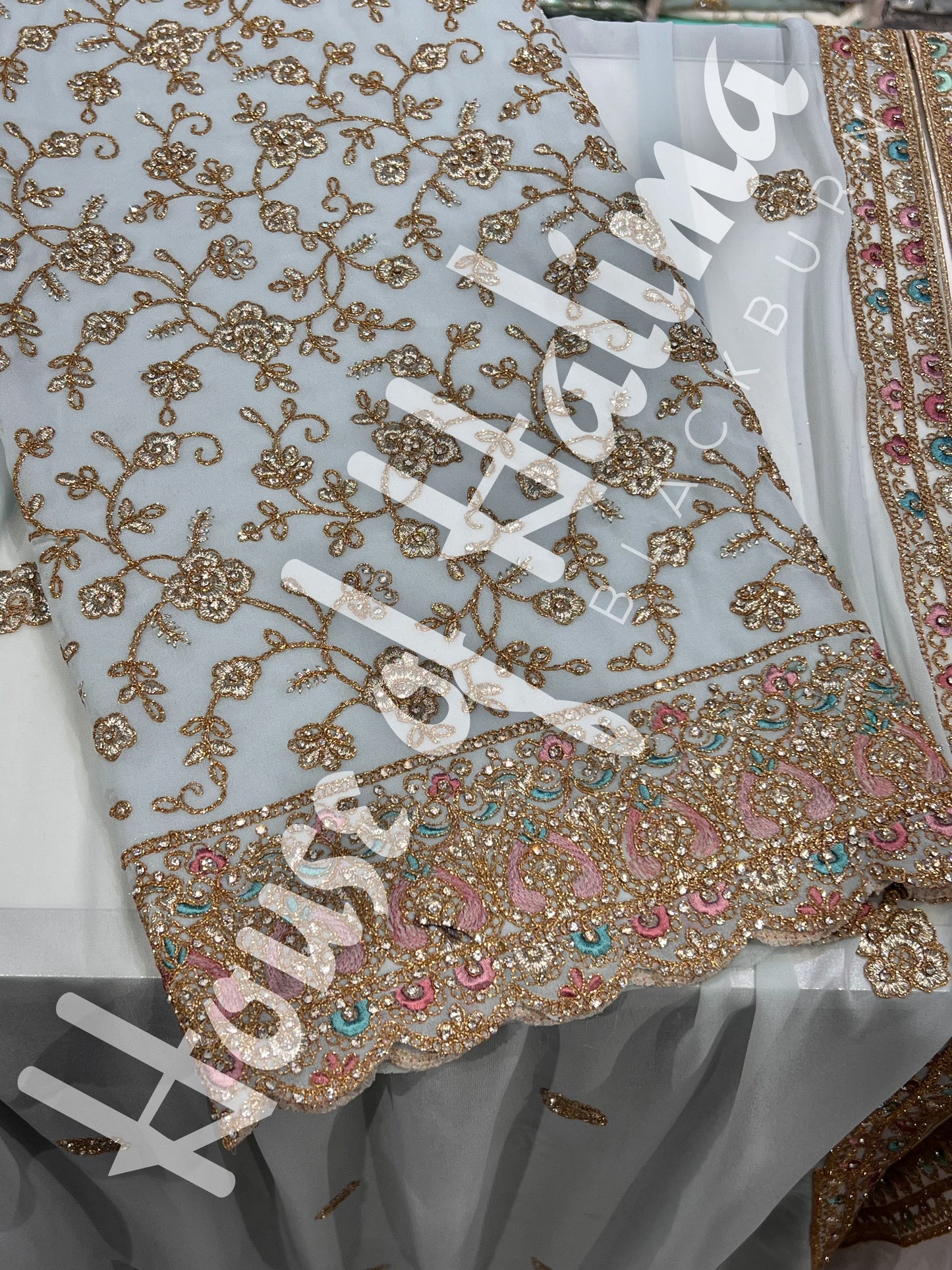 Partywear georgettes 4pcs