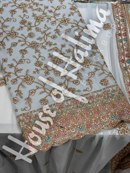 Partywear georgettes 4pcs