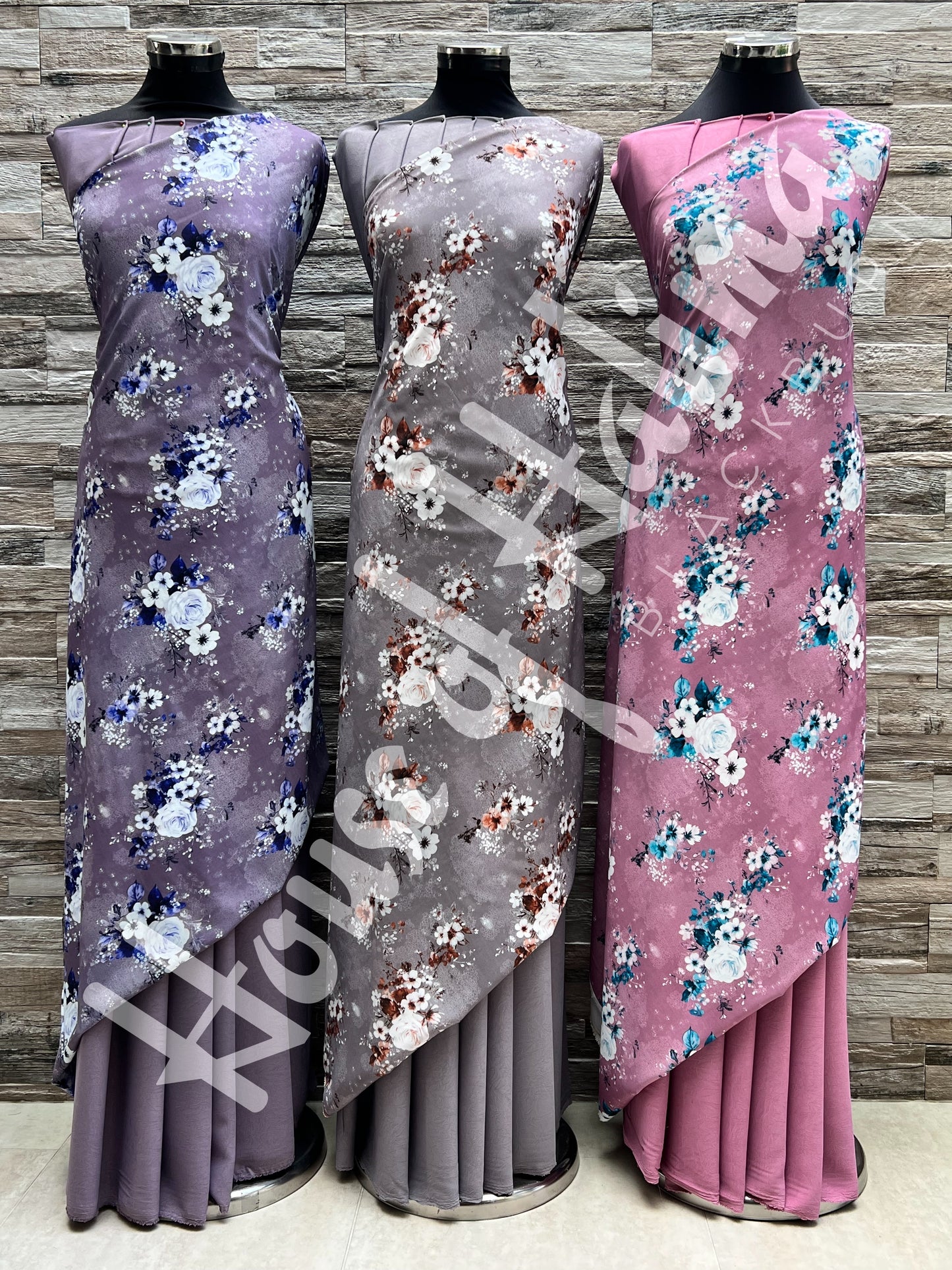 Powder touch print 2pcs