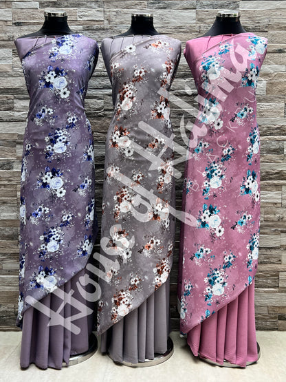 Powder touch print 2pcs