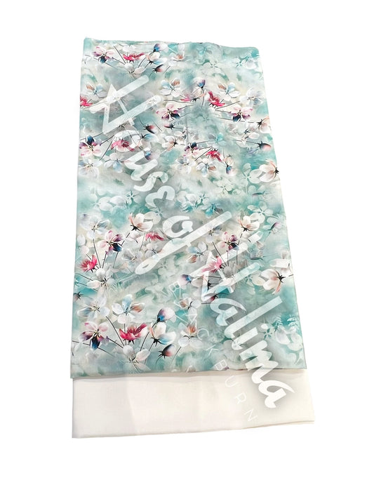 Viscose (lilan) print 2pcs