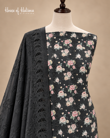Embroidered cottons 3pcs