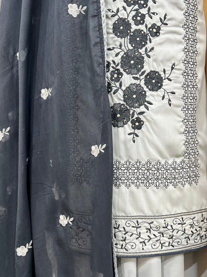 Embroidered cottons 3pcs