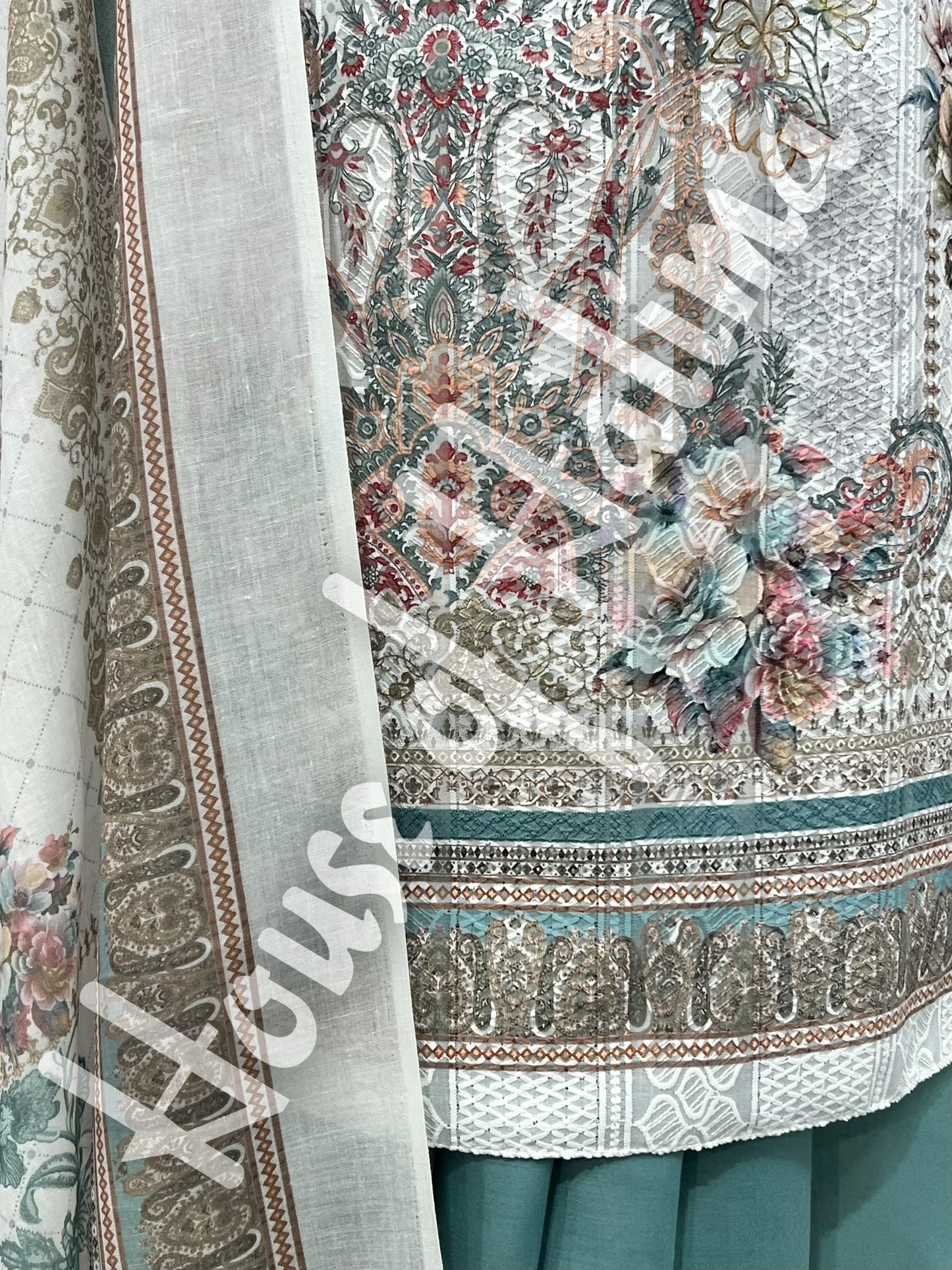 Chikankari cottons 3pcs