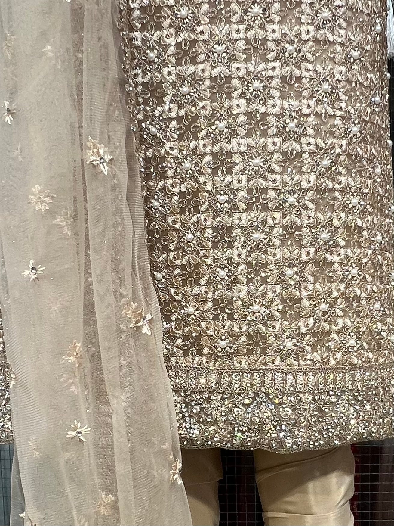 Partywear fancy net 4pcs
