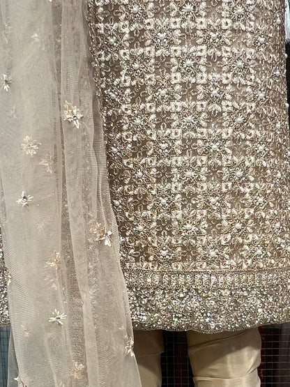 Partywear fancy net 4pcs