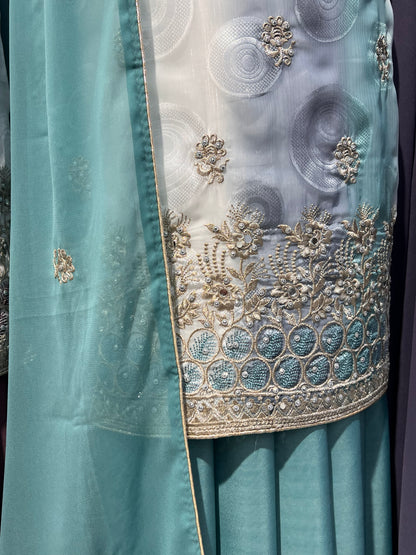 Embroidered broshia 4pcs