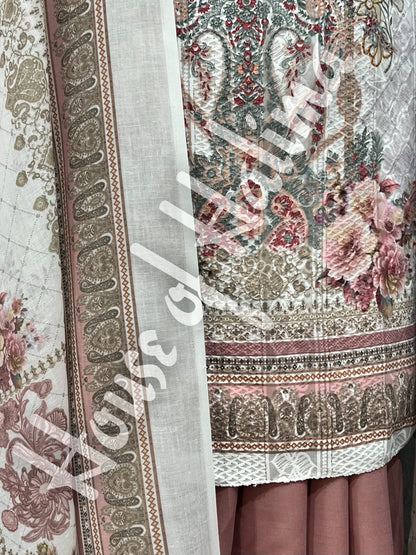 Chikankari cottons 3pcs