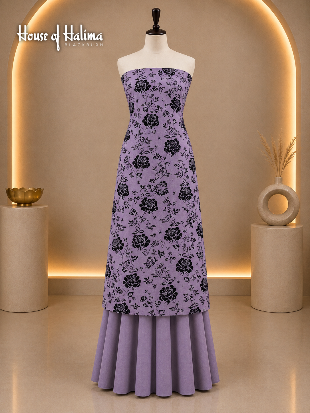 Viscose (lilan) print 2pcs