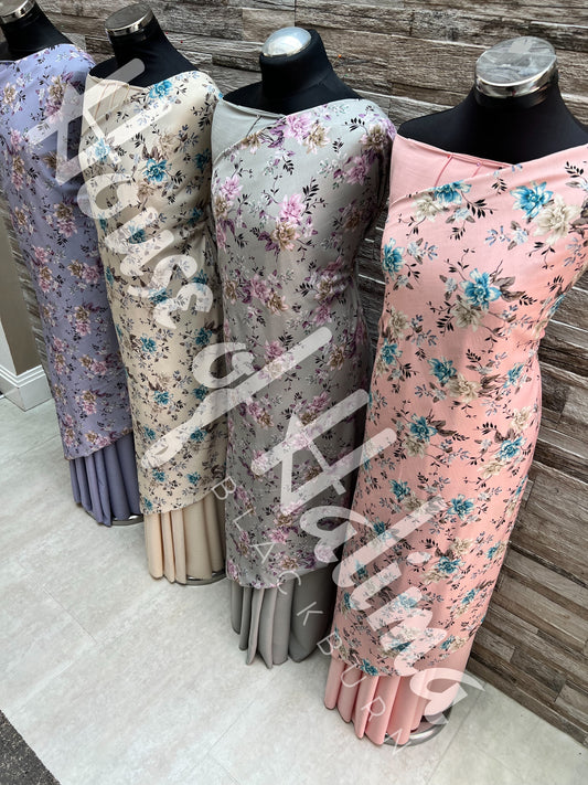 Lilan slub print 2pcs