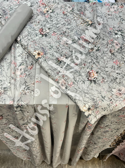 Digital print georgettes 4pcs