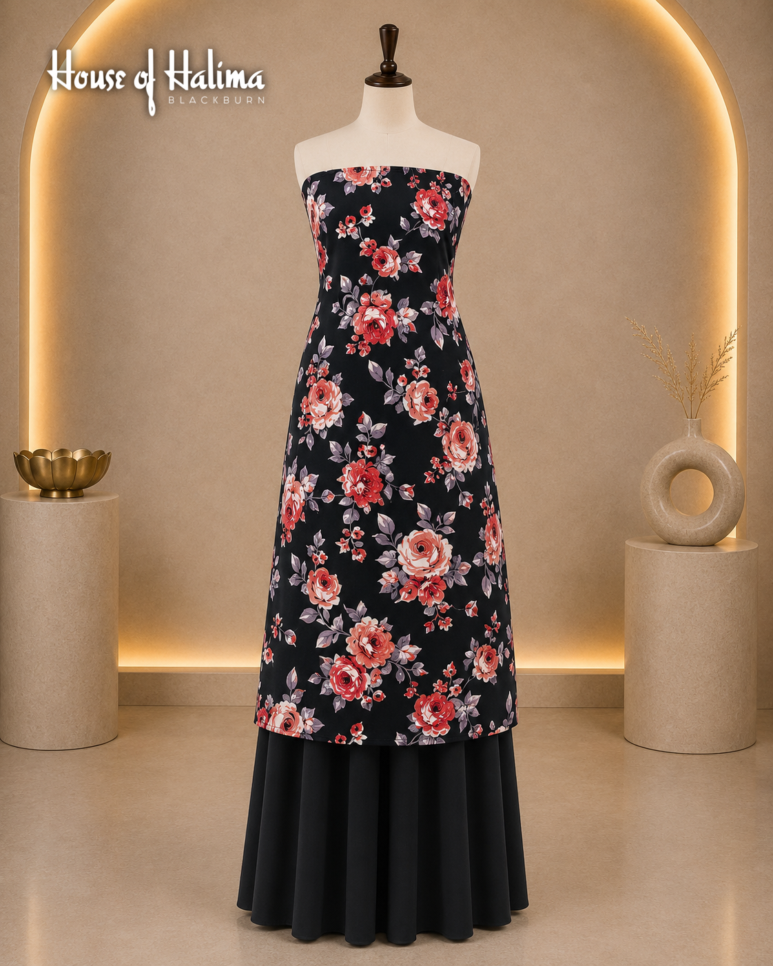 Viscose (lilan) print 2pcs