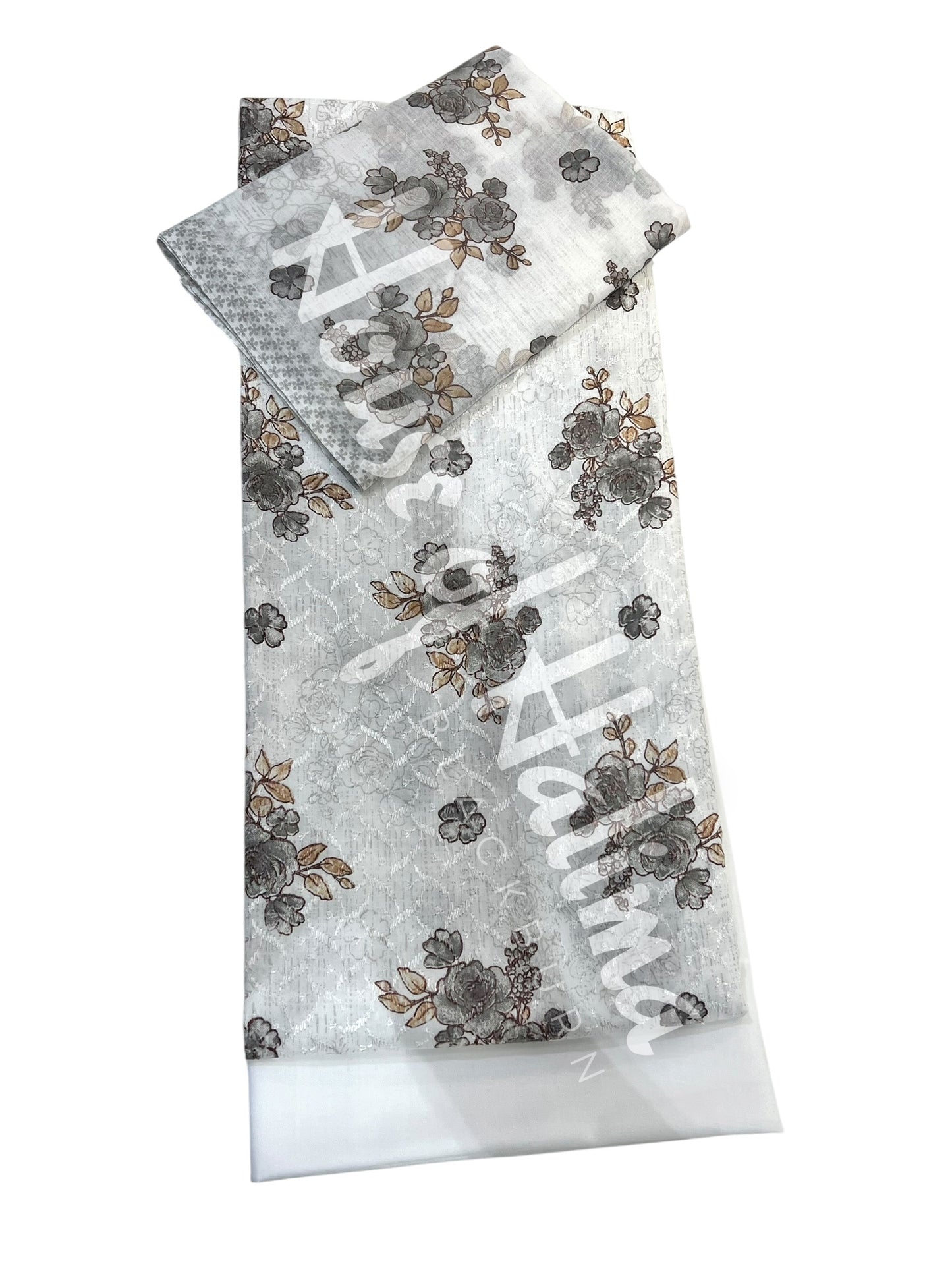 Chikankari cottons 3pcs