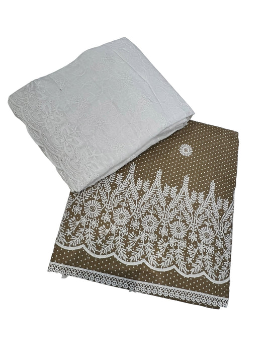 Embroidered cottons 3pcs
