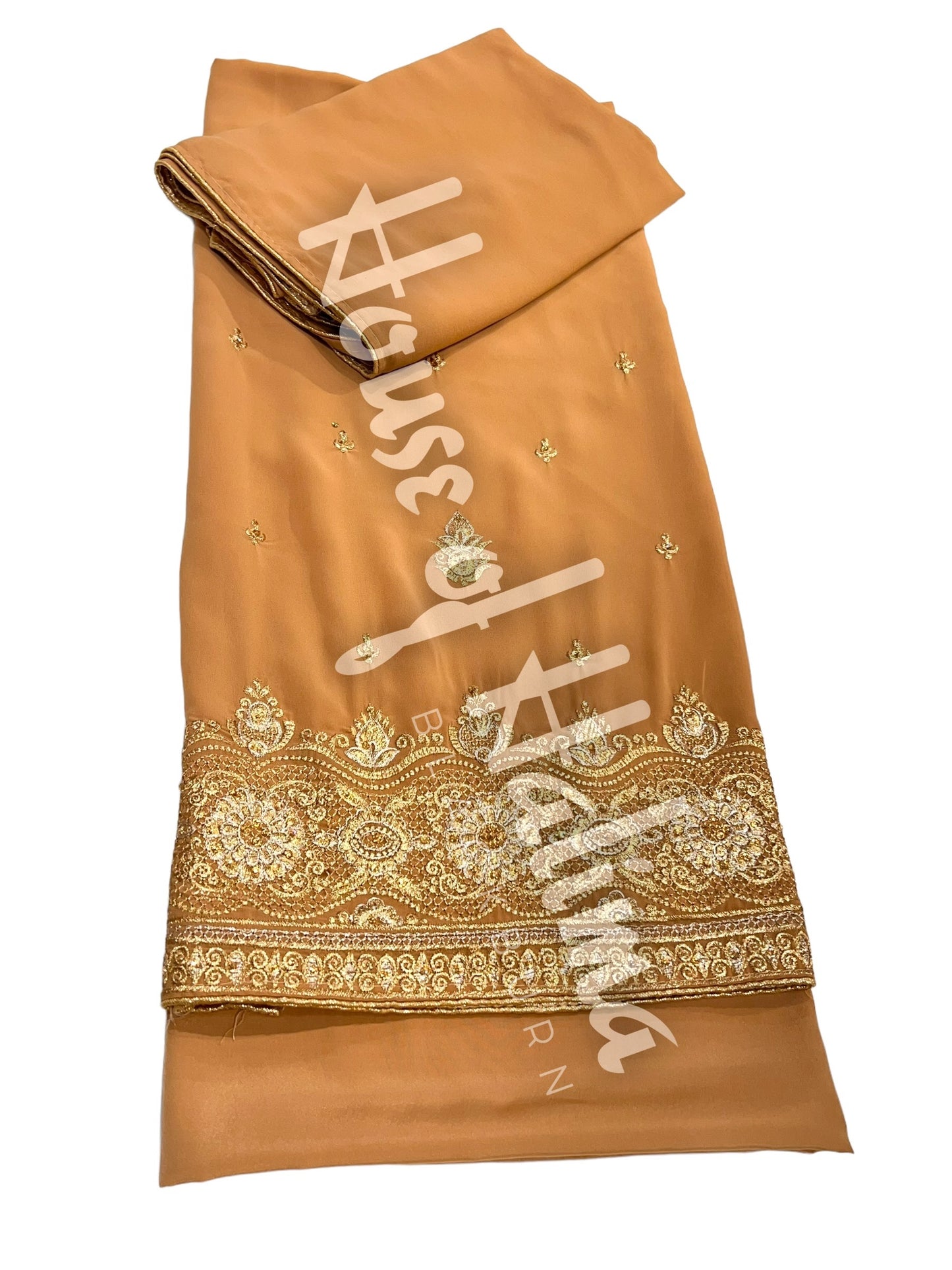 Embroidered georgettes 4pcs (5490)